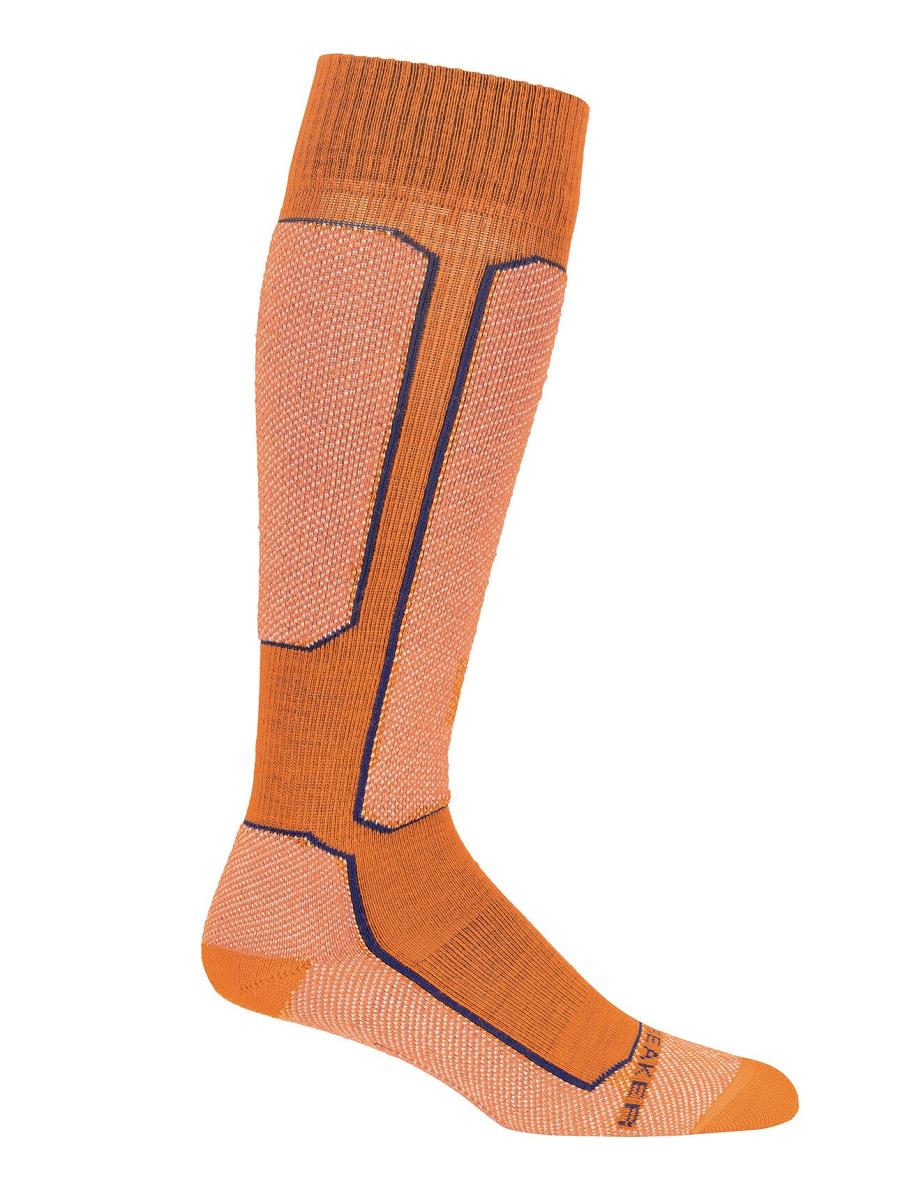 Flash / Ether Icebreaker Merino Ski+ Light Over the Calf Women's Socks | AU 1438ILHS